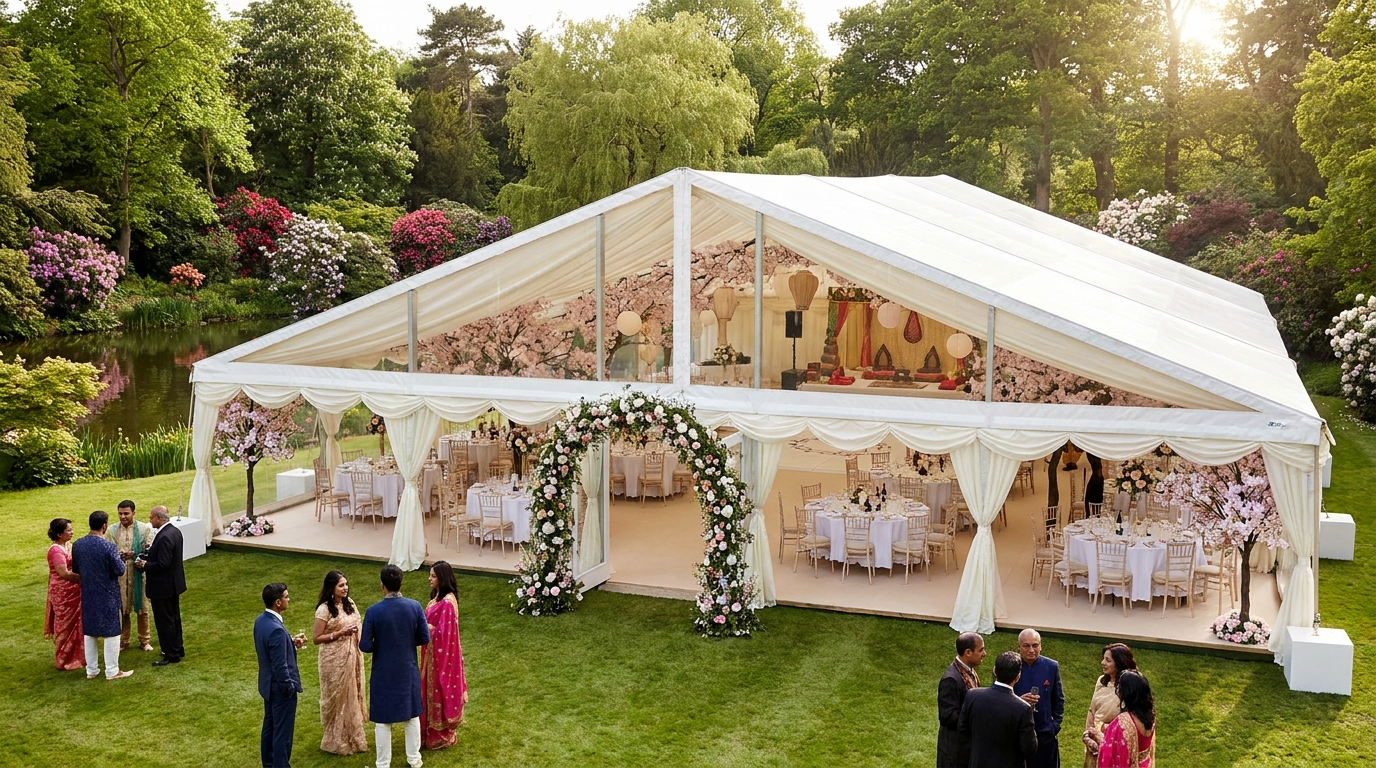 Asian Indian wedding Marquee
