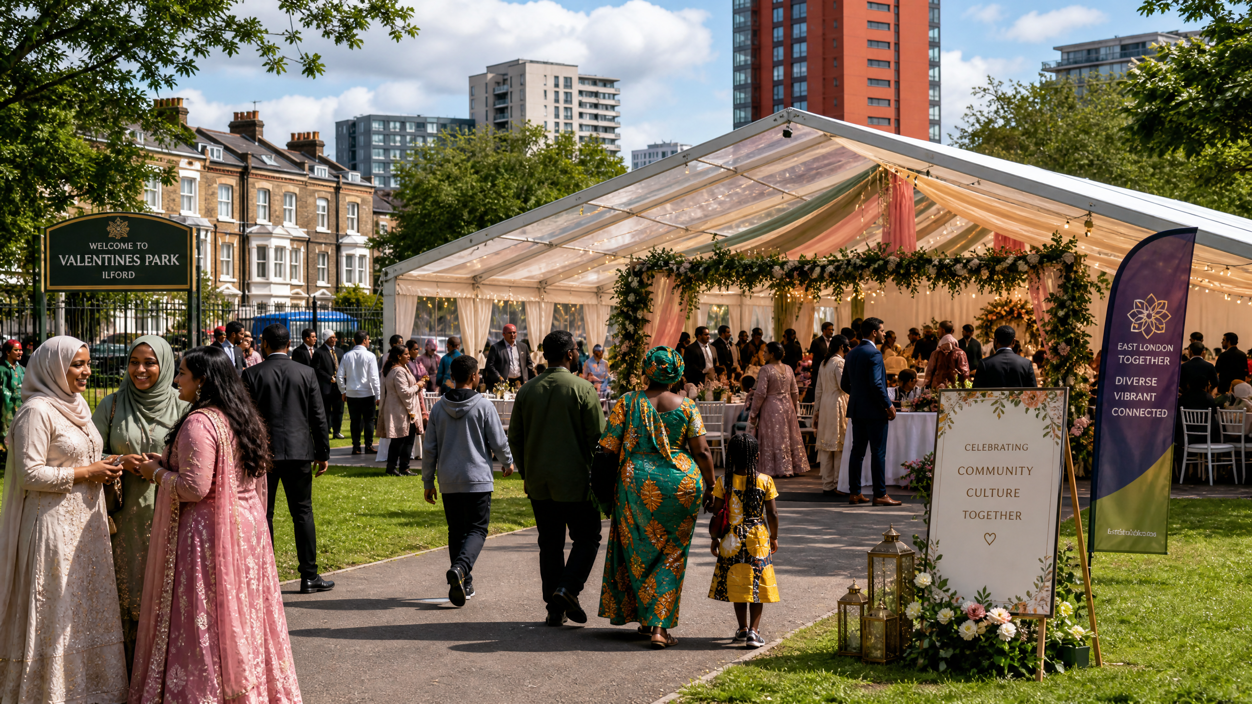 Marquee Hire in South London: Brixton, Croydon, Wimbledon & the Suburbs