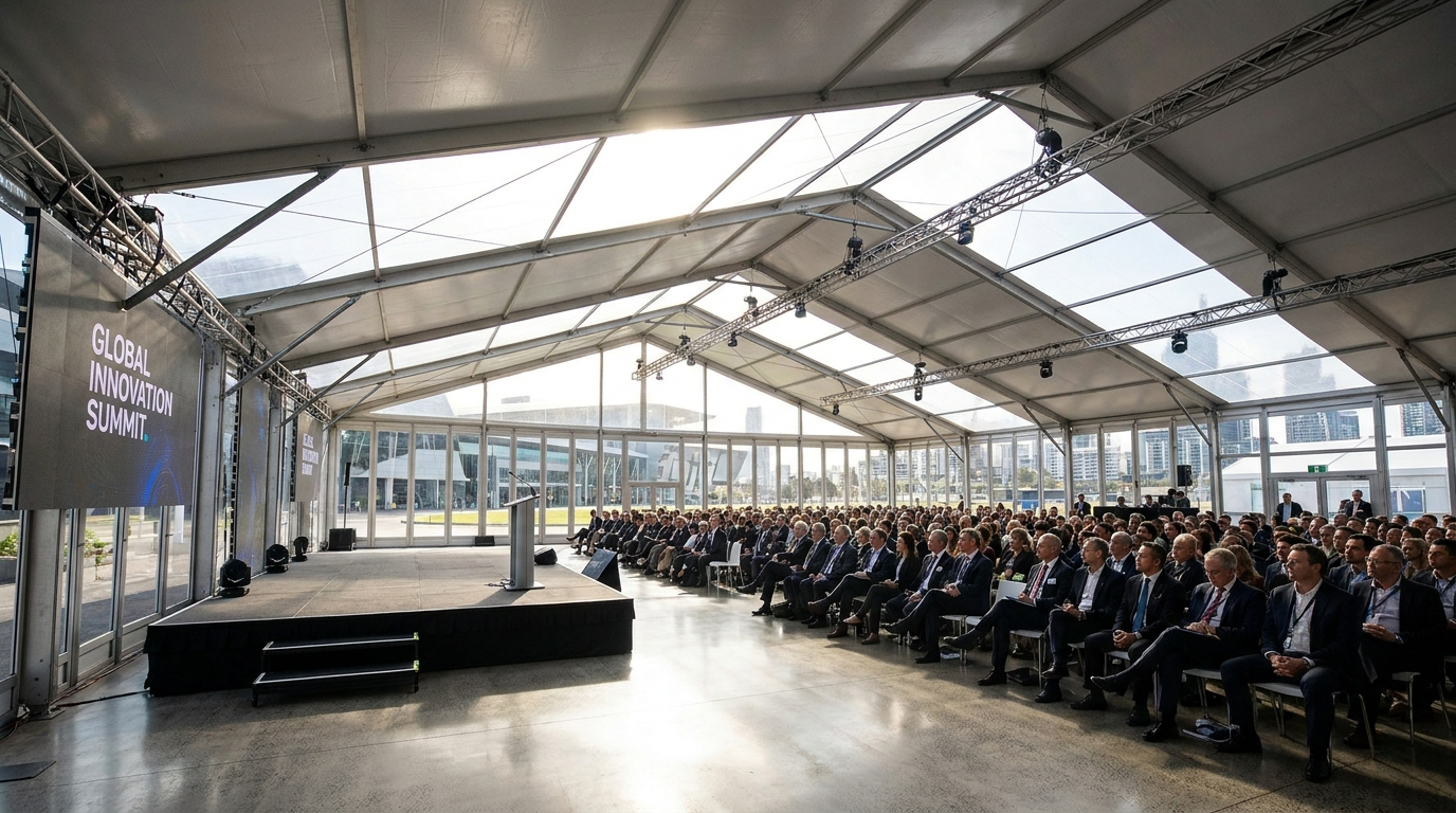 Corporate hospitality Marquee hire London