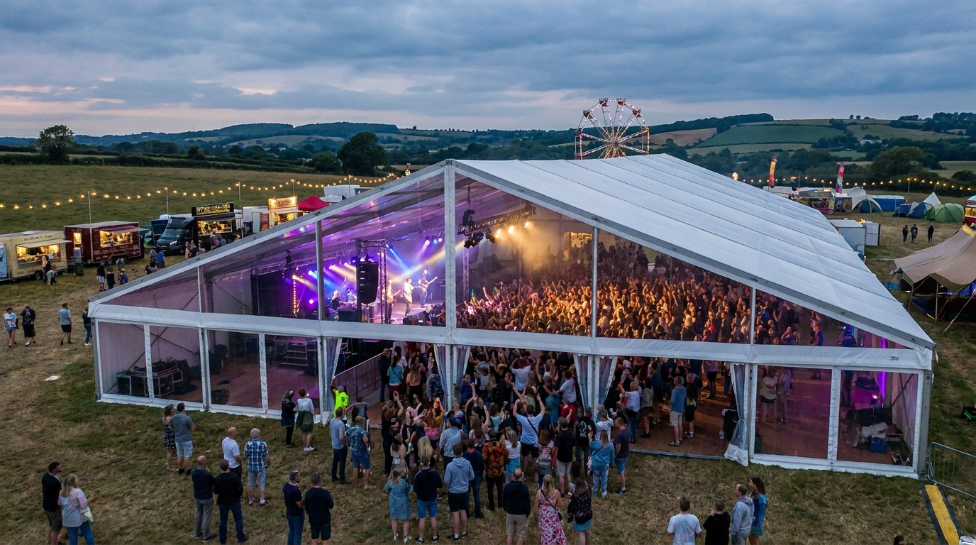 Festivals Marquee hire