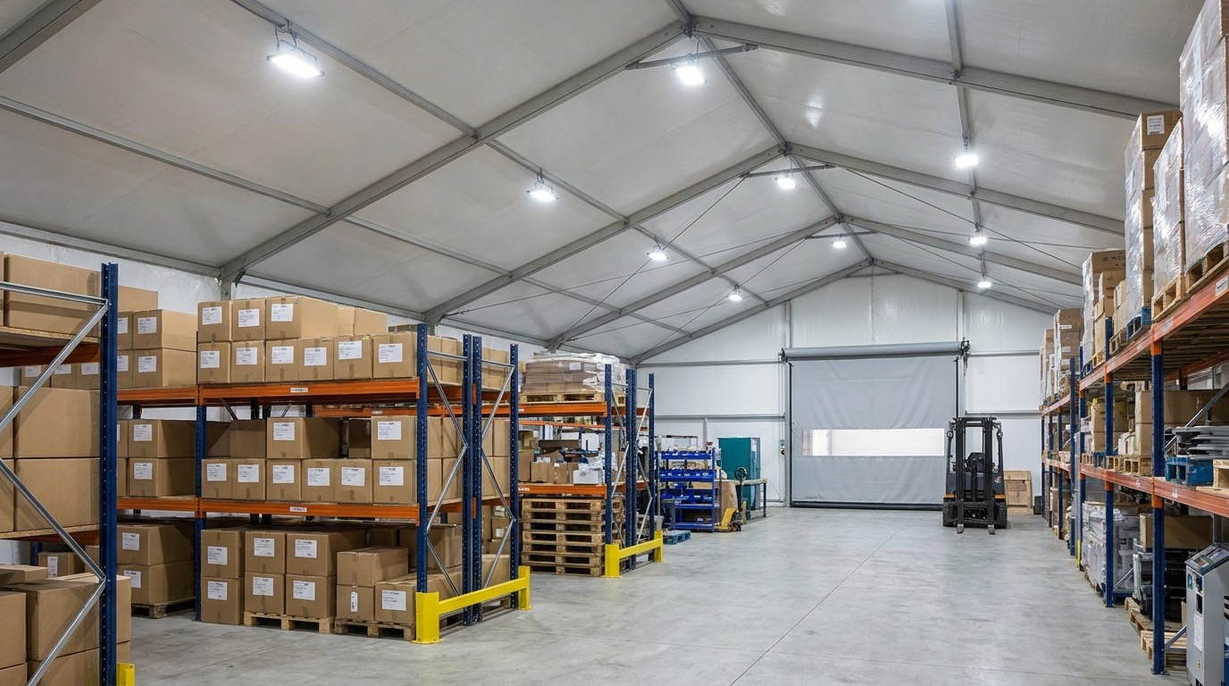 Warehouse and storage Marquee hire in Essex and London